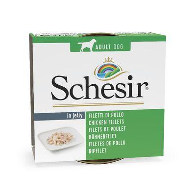[SCH0402/01064252] Schesir Perro Pollo 150gr