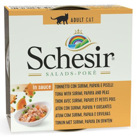 [SCH0174] Schessir Cat Ensalada Atún+Surim+Papay+Guis 85 grs.