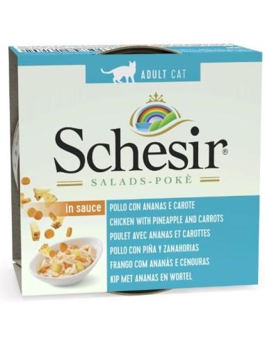 [SCH0170] Schessir Cat Ensalada Pollo+Piña+Zanah 85 grs.
