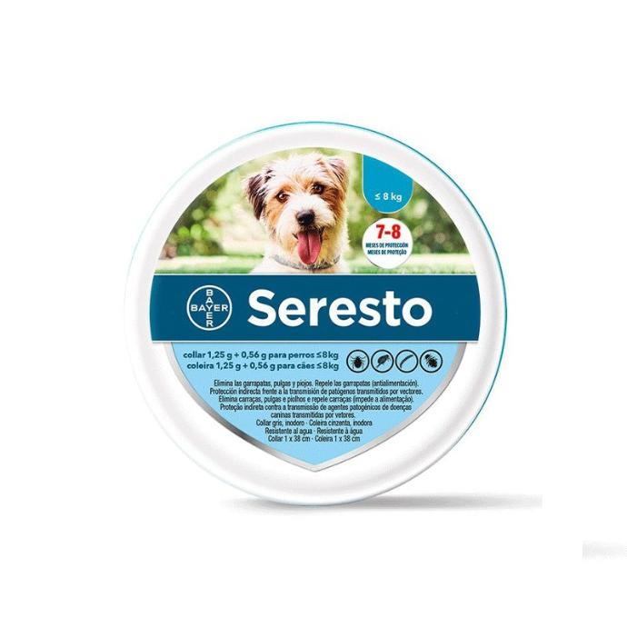[BAY083/BAY302/3010005] Seresto Clinico Collar Perro Peq  < 8kg 38cm