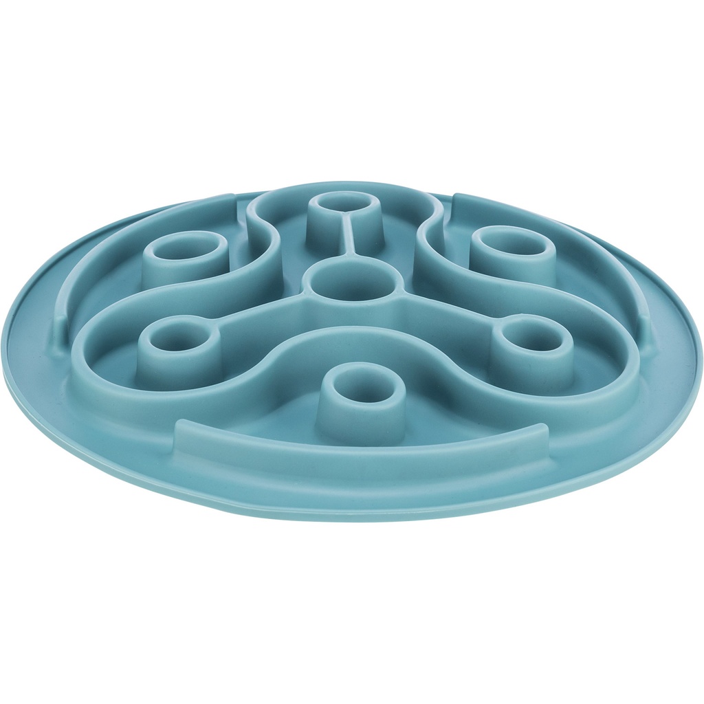 [25037] Slow Feeding Mantel para Alimento, Azul 28 cm. 