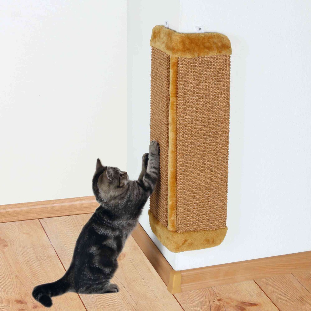 [43431] Tabla Rascadora para Esquina, 32 × 60 cm, Marrón