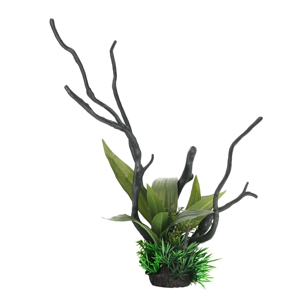 [OR155] Tronco con Plantas L1 33.5cm