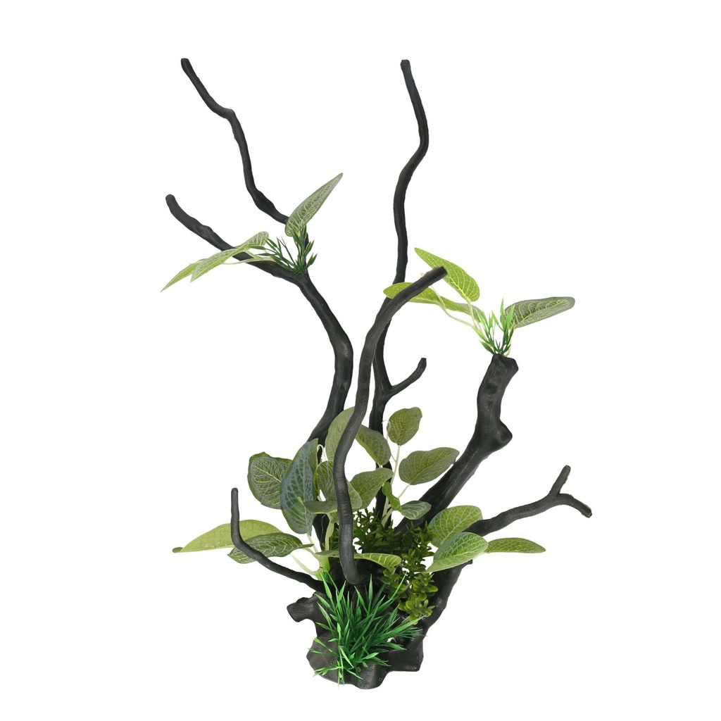 [OR157] Tronco con Plantas L3 35.5 cm.