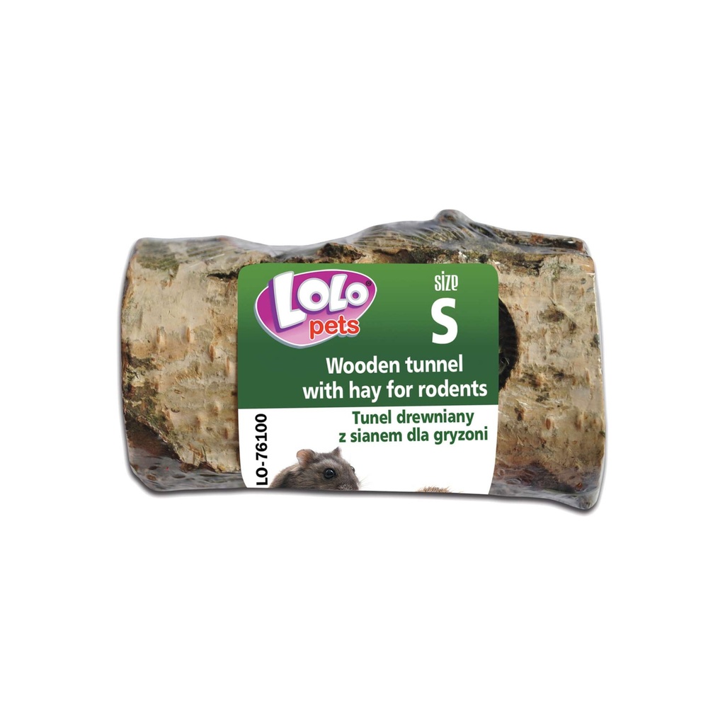 [LO76100] Tunel Madera Relleno de Heno S