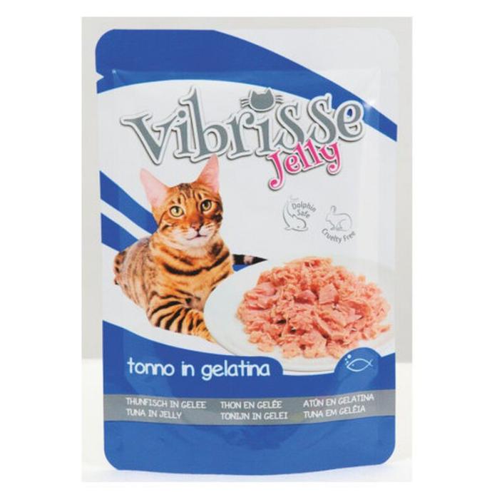 [C1018985] Vibrisse Cat Pouch Atun y Gelatina 70 gr.