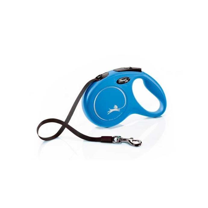 [67865/PE69391/CG-0460] flexi New CLASSIC Cinta, XS, 3 m, Azul