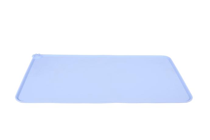 [474600BLE] Alfombra Escud. Silicona M azul   
