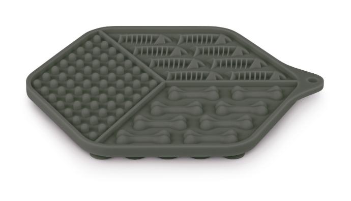 [574310GRI] Alfombrilla Silicona Gato Gris    