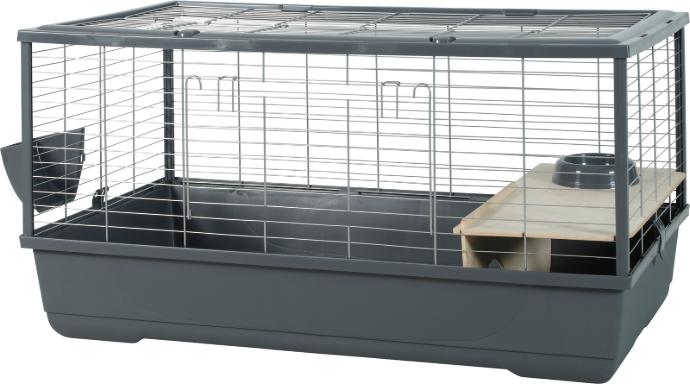 [205441GRI] Jaula Nlife Conn Conej/Coba 100 gris     